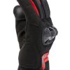 Dainese MIG 3 AIR-TEX letní rukavice černé/červené vel.XL